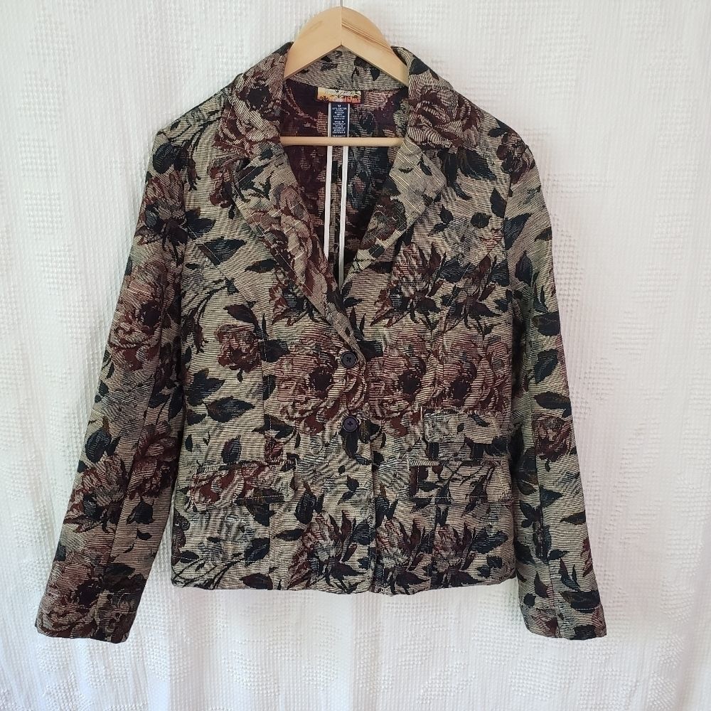 Havana Jack tapestry blazer